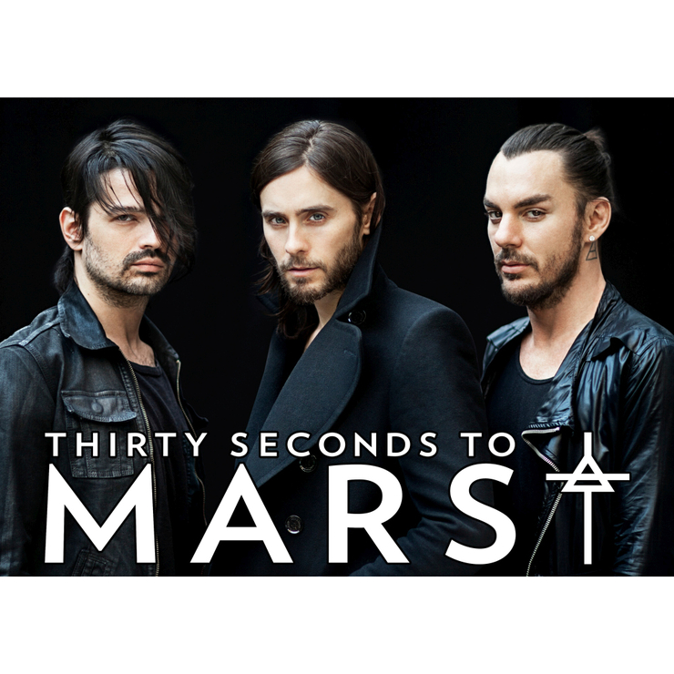 Плакат 30 Thirty Seconds To Mars (band)