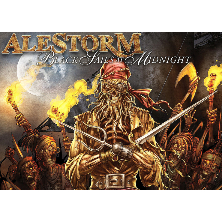 Плакат Alestorm (Black Sails At Midnight)