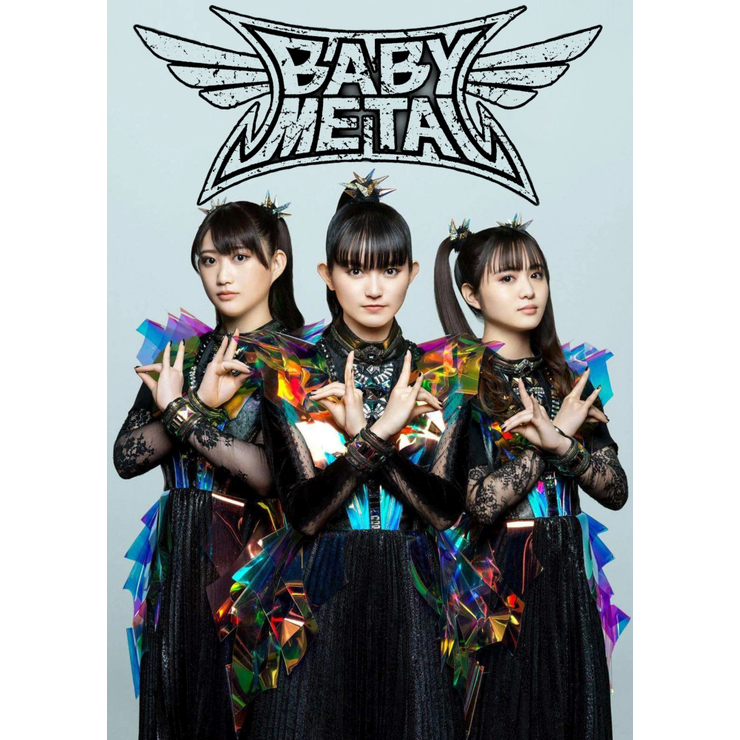 Плакат Baby Metal (Blue)