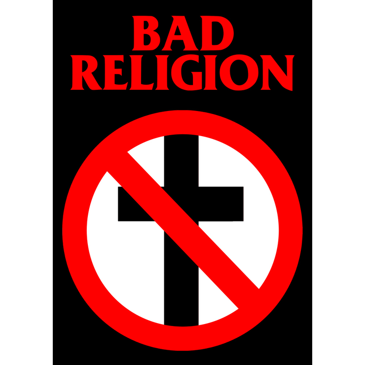 Плакат Bad Religion (Stop Cross)
