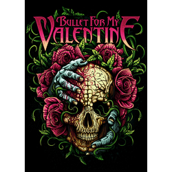 Плакат Bullet for My Valentine (Skull and Roses)