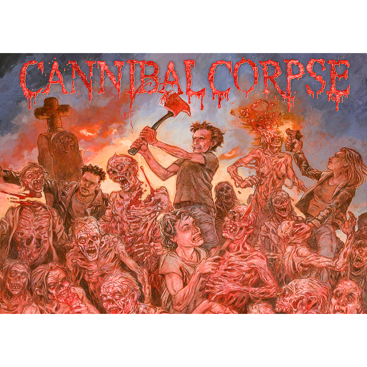 Плакат Cannibal Corpse (Chaos Horrific) Плакат Cannibal Corpse (Chaos Horrific)