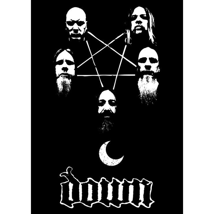 Плакат Down (Pentagram) Плакат Down (Pentagram)