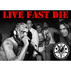 Плакат GG Allin (Live Fast Die) Плакат GG Allin (Live Fast Die)