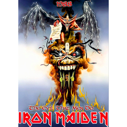 Плакат Iron Maiden (The Evil That Men Do)