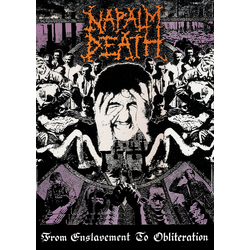 Плакат Napalm Death (From Enslavement to Obliteration)