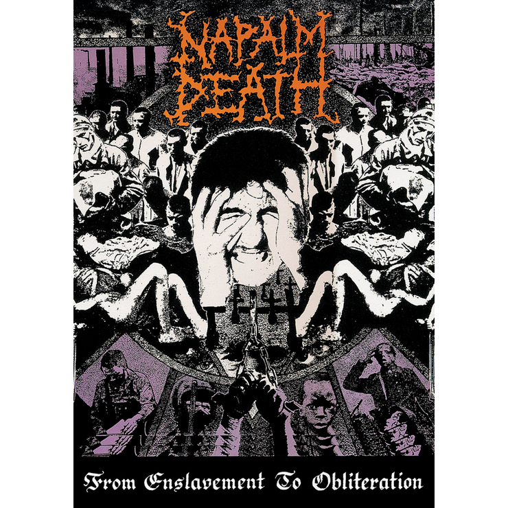 Плакат Napalm Death (From Enslavement to Obliteration)