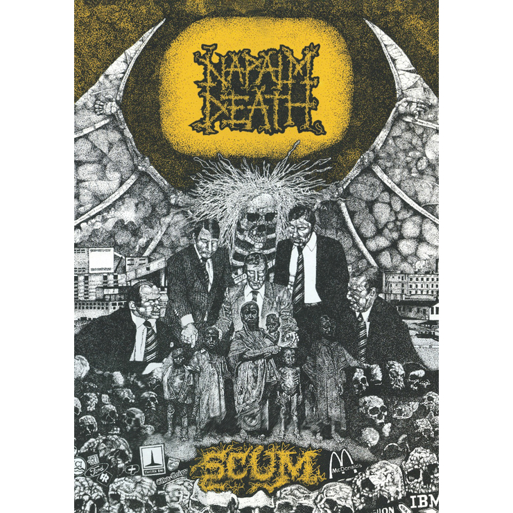 Плакат Napalm Death (Scum)