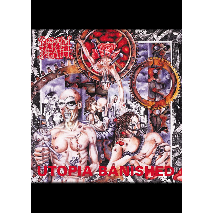 Плакат Napalm Death (Utopia Banished)