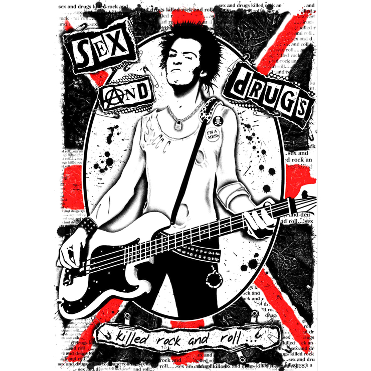Плакат Sid Vicious (Killed Rock’n’Roll) Плакат Sid Vicious (Killed Rock’n’Roll)