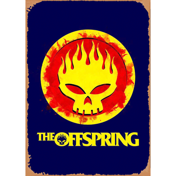 Плакат The Offspring (Skull logo) Плакат The Offspring (Skull logo)