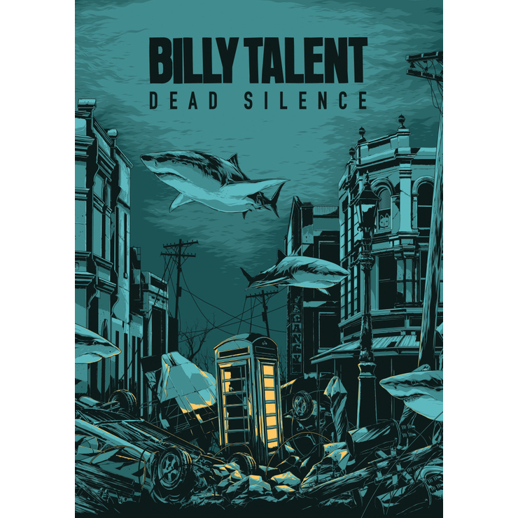 Плакат Billy Talent (Dead Silence) Плакат Billy Talent (Dead Silence)