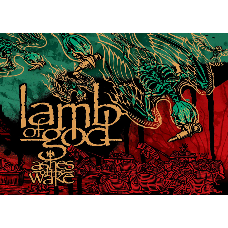 Плакат Lamb Of God (Ashes of the Wake)