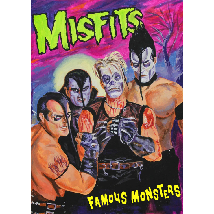 Плакат Misfits (Famous Monsters)
