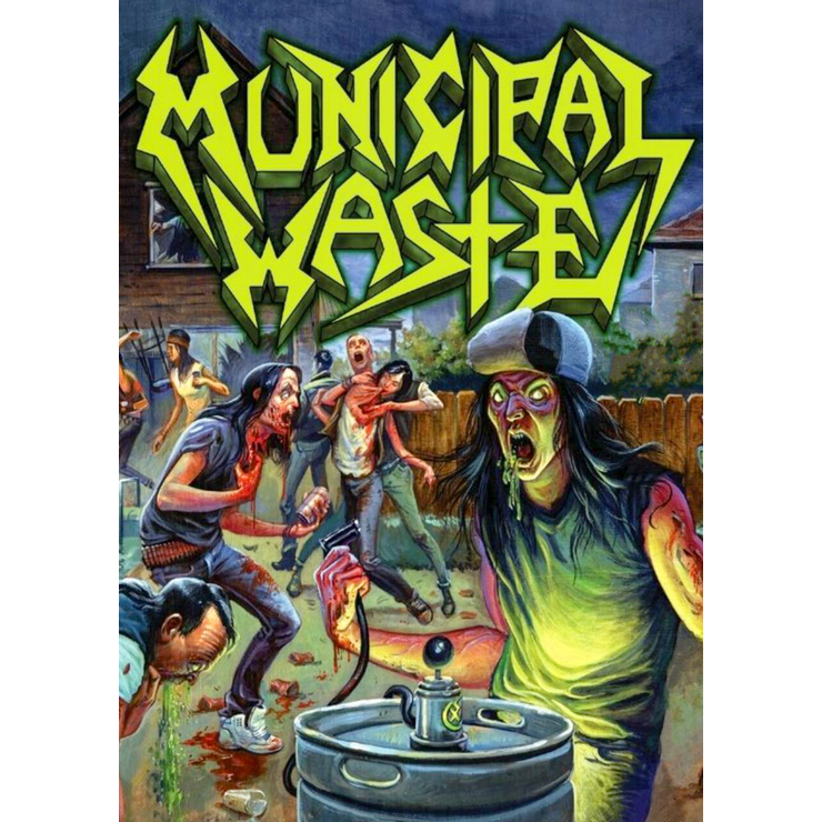 Плакат Municipal Waste (The Art of Partying)