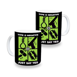 Чашка Type O Negative "Just Say Yes"