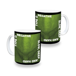 Чашка Type O Negative "Slow, Deep and Hard"