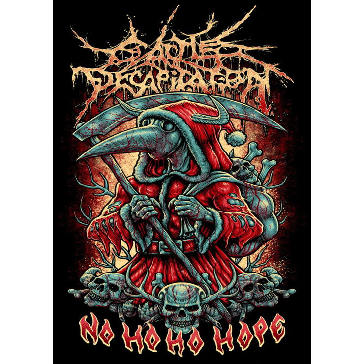 Плакат Cattle Decapitation (Ho Ho Ho Hope) Плакат Cattle Decapitation (Ho Ho Ho Hope)