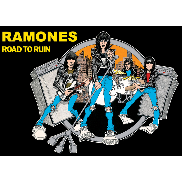 Плакат Ramones (Road to Ruin) Плакат Ramones (Road to Ruin)