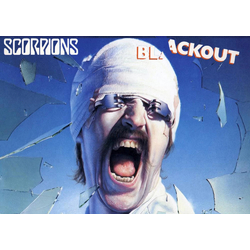 Плакат Scorpions (Blackout) Плакат Scorpions (Blackout)