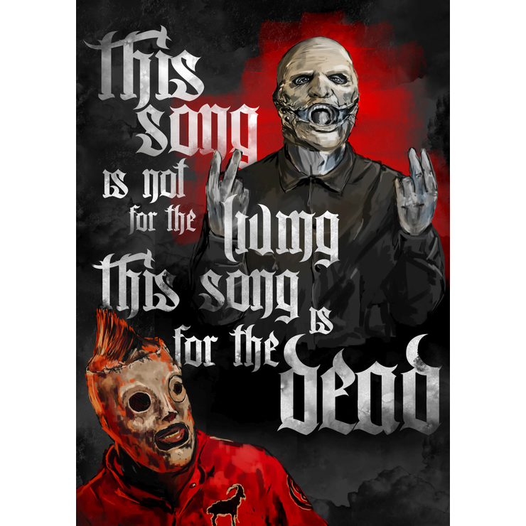 Плакат Slipknot (Corey Taylor) Плакат Slipknot (Corey Taylor)