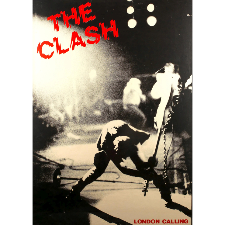 Плакат The Clash (London Calling)
