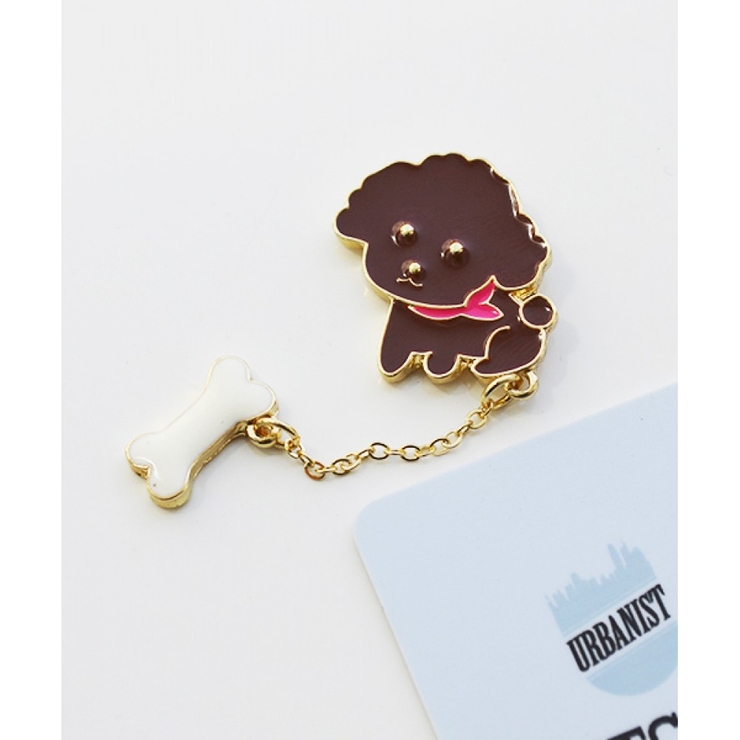 Металлический значок Brown Dog with a Bone (upn-094) Металлический значок Brown Dog with a Bone (upn-094)