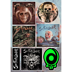Стікерпак Six Feet Under SP-183
