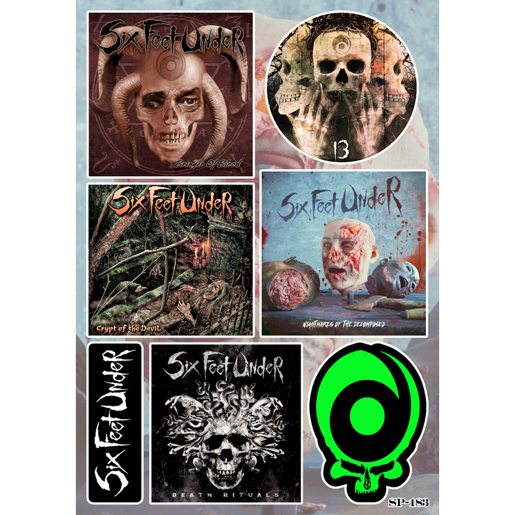 Стікерпак Six Feet Under SP-183 Стікерпак Six Feet Under SP-183