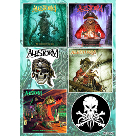 Стікерпак Alestorm SP-184