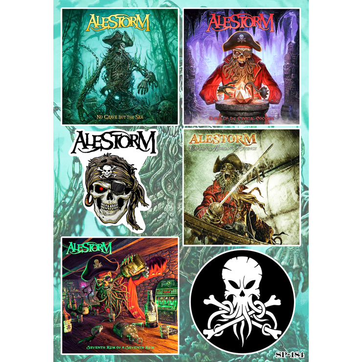 Стикерпак Alestorm SP-184