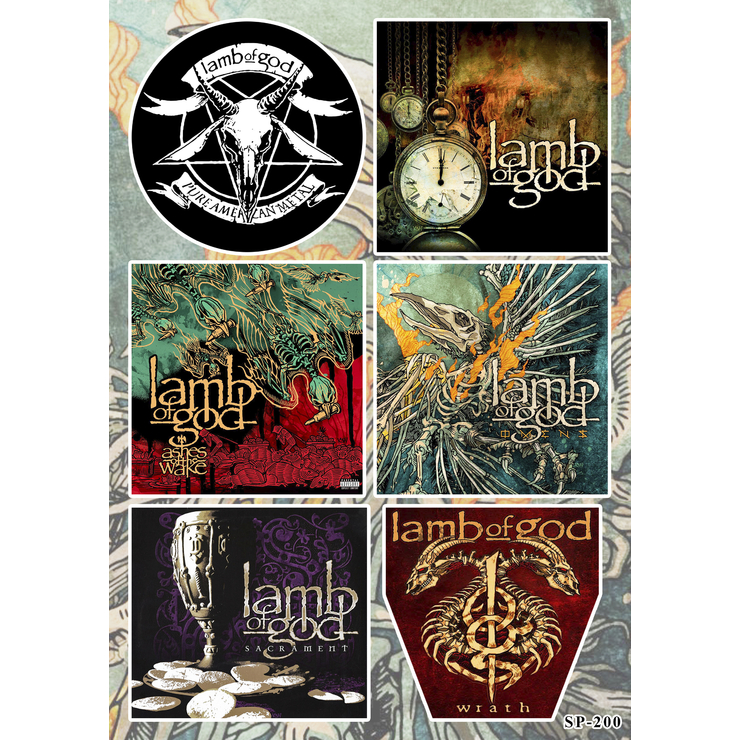 Стикерпак Lamb of God SP-200 Стикерпак Lamb of God SP-200