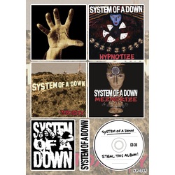 Стікерпак System Of A Down SP-205