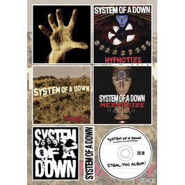 Стікерпак System Of A Down SP-205 Стікерпак System Of A Down SP-205