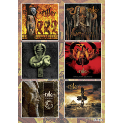 Стикерпак Nile (album covers) SP-211 Стикерпак Nile (album covers) SP-211