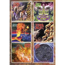 Стікерпак Morbid Angel (album covers) SP-216 Стікерпак Morbid Angel (album covers) SP-216