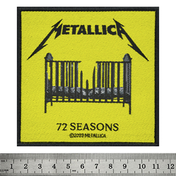 Нашивка ткана METALLICA - 72 SEASONS (ofp-152)