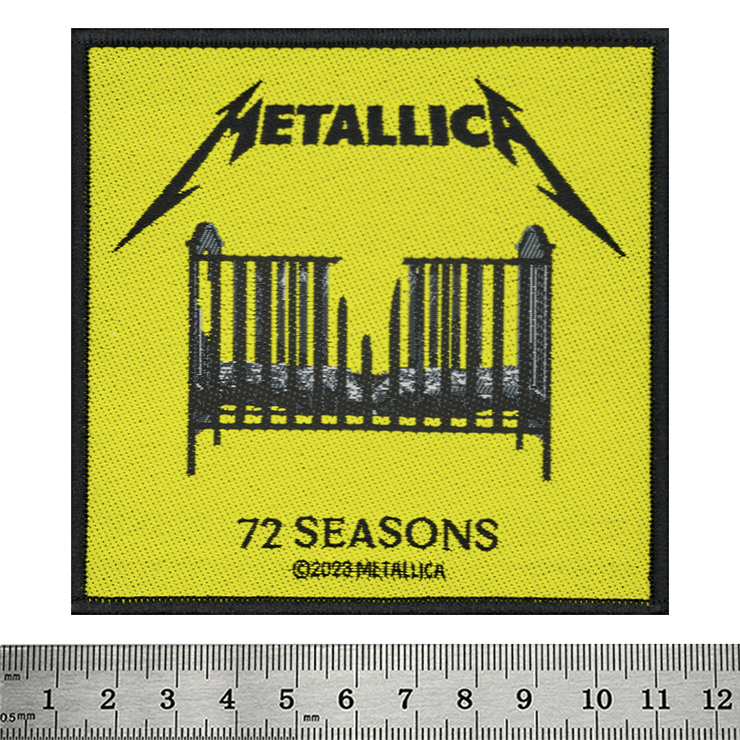 Нашивка ткана METALLICA - 72 SEASONS (ofp-152) Нашивка ткана METALLICA - 72 SEASONS (ofp-152)