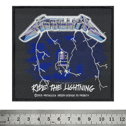 Нашивка ткана METALLICA - RIDE THE LIGHTNING (ofp-155)