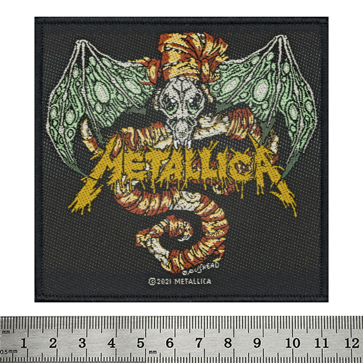 Нашивка ткана METALLICA - WHEREVER I MAY ROAM (ofp-160)