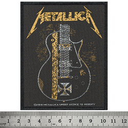 Нашивка ткана METALLICA - HETFIELD GUITAR (ofp-164)