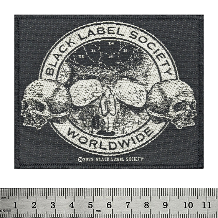 Нашивка ткана BLACK LABEL SOCIETY - SKULLS (ofp-169) Нашивка ткана BLACK LABEL SOCIETY - SKULLS (ofp-169)