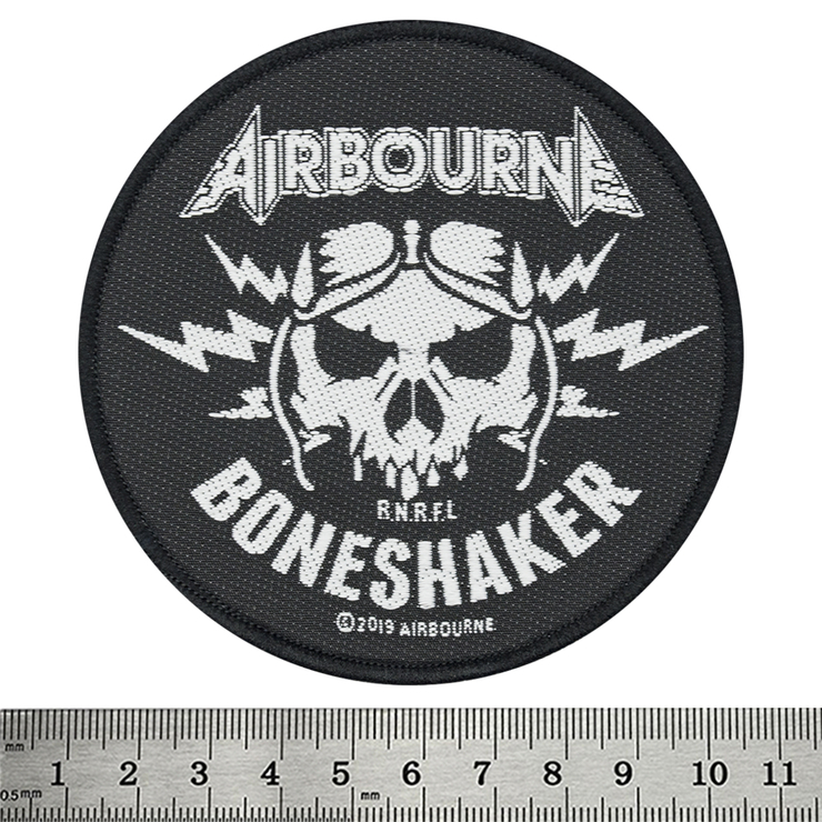 Нашивка тканая AIRBOURNE - BONESHAKER (ofp-172)