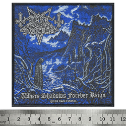 Нашивка тканая DARK FUNERAL - WHERE SHADOWS FOREVER REIGN (ofp-176) Нашивка тканая DARK FUNERAL - WHERE SHADOWS FOREVER REIGN (ofp-176)