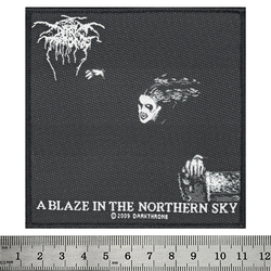 Нашивка тканая DARKTHRONE - A BLAZE IN THE NORTHERN SKY (ofp-178)