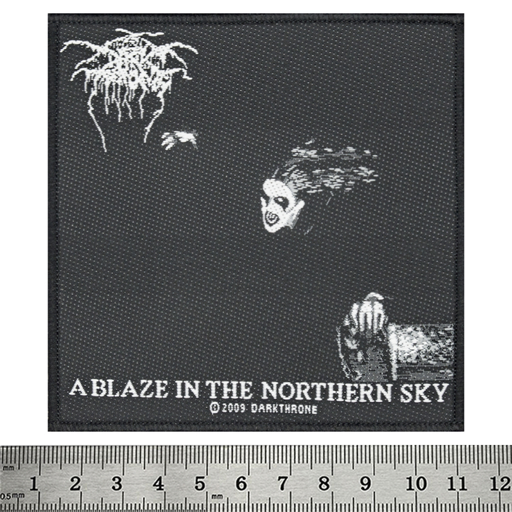 Нашивка тканая DARKTHRONE - A BLAZE IN THE NORTHERN SKY (ofp-178) Нашивка тканая DARKTHRONE - A BLAZE IN THE NORTHERN SKY (ofp-178)