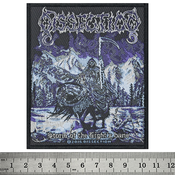 Нашивка ткана DISSECTION - STORM OF THE LIGHTS BANE (ofp-180) Нашивка ткана DISSECTION - STORM OF THE LIGHTS BANE (ofp-180)