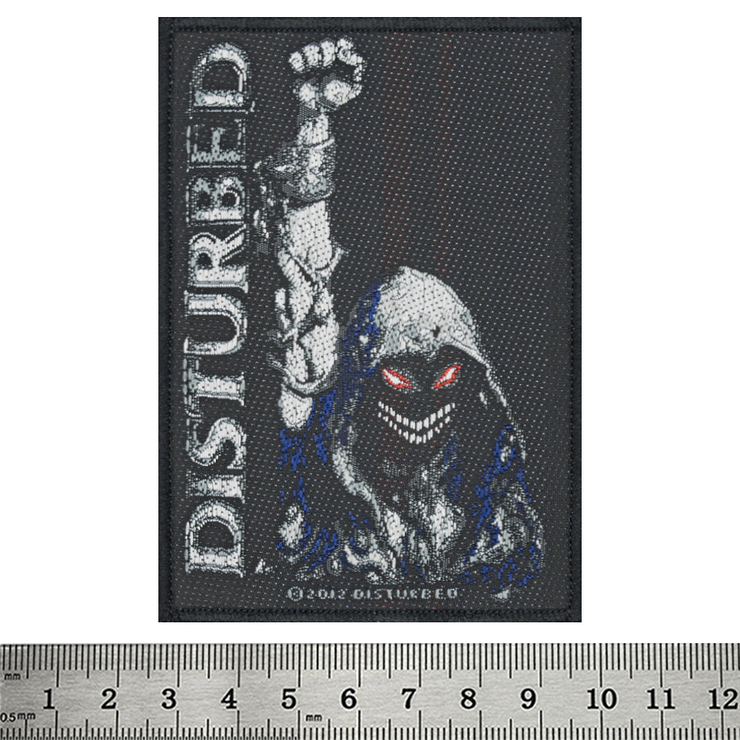 Нашивка тканая DISTURBED - EYES (ofp-181) Нашивка тканая DISTURBED - EYES (ofp-181)