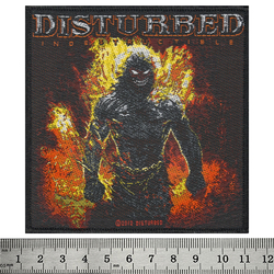 Нашивка ткана DISTURBED - INDESTRUCTIBLE (ofp-182)