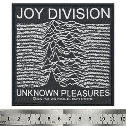 Нашивка тканая JOY DIVISION - UNKNOWN PLEASURES (ofp-193)